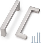 Kitchen cabinet pulls brushed nickel stainless steel cabinet handles