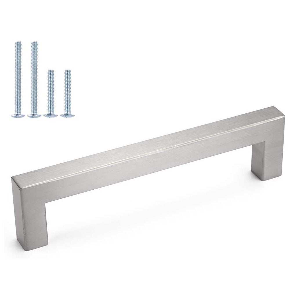 Kitchen cabinet pulls brushed nickel stainless steel cabinet handles