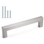Kitchen cabinet pulls brushed nickel stainless steel cabinet handles