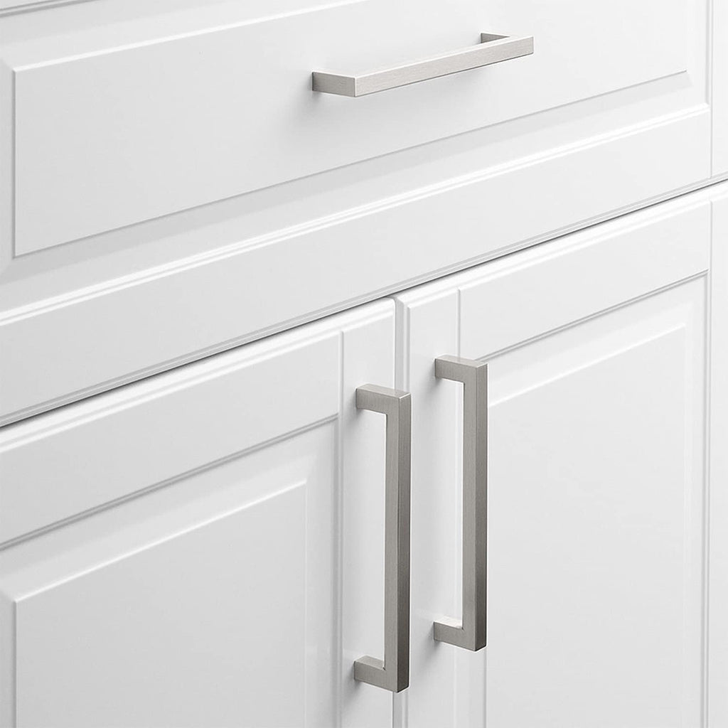 Kitchen cabinet pulls brushed nickel stainless steel cabinet handles