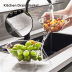 Heat Guard Kitchen Drain Basket