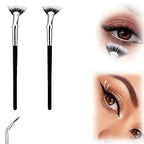 I Folding Eyelash Brush with Angled Head – Perfect for Hectic Mornings