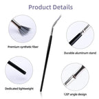 I Folding Eyelash Brush with Angled Head – Perfect for Hectic Mornings