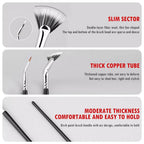 I Folding Eyelash Brush with Angled Head – Perfect for Hectic Mornings