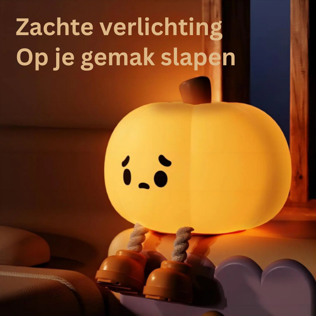 GlowPumpkin Light - Atmospheric Night Light with Warm Glow