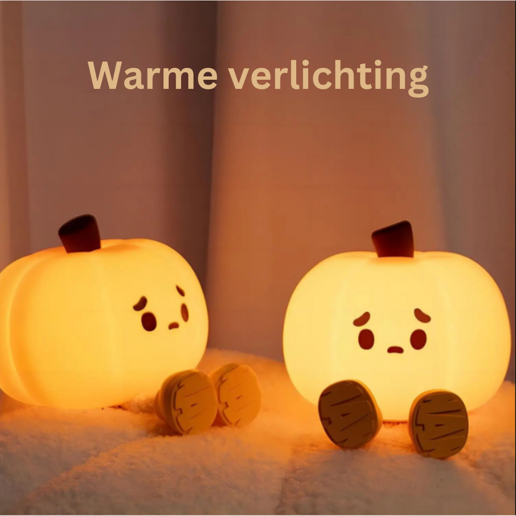GlowPumpkin Light - Atmospheric Night Light with Warm Glow