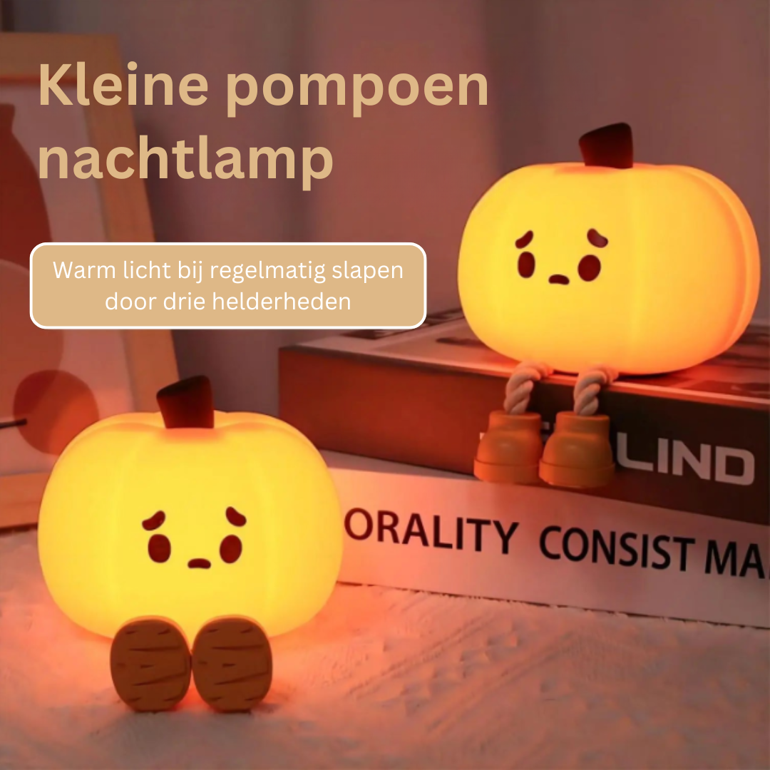 GlowPumpkin Light - Atmospheric Night Light with Warm Glow