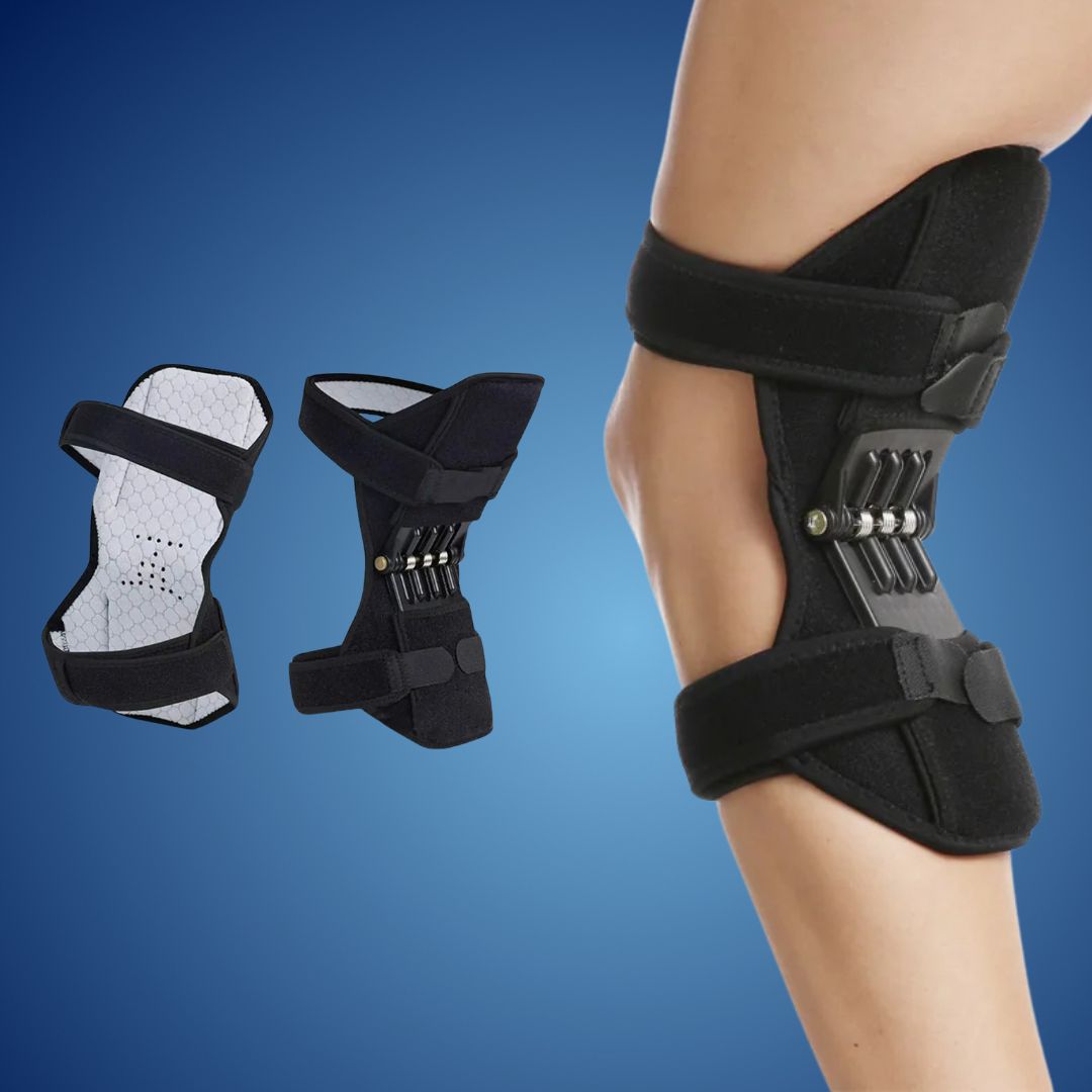 KneeGuard Pro | Set of 2 Hinged Knee Brace Stabilizers for Pain Relief | Adjustable Support for Knee Injuries - Arthritis - Post-Surgery Recovery