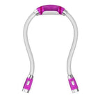 FlexiGlow Neck Lamp – Portable LED Lighting for Crafting & Reading