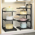 Cookware Organizer – Adjustable Holder for Pots & Pans
