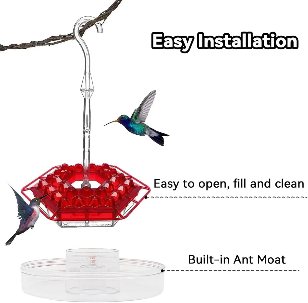Kolibri Feeder to Hang – For a Lively Garden Full of Color and Life