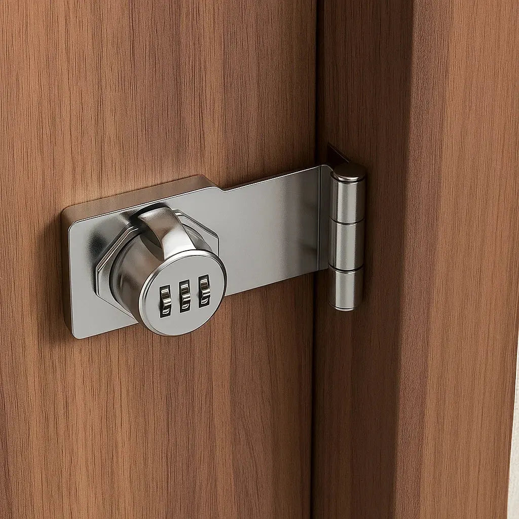 Combination lock made of zinc alloy – Keyless door lock with 1000 codes