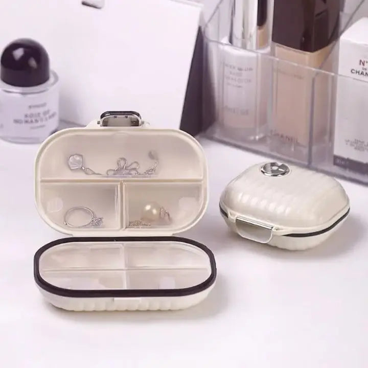 Compact Organizer Boxes for Jewelry, Tablets & More | 1 Large + 1 Small