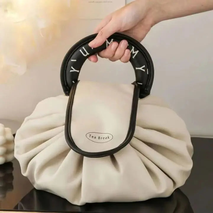 Compact Make-up Bag with Drawstring – Elegant Storage for Travel and Everyday