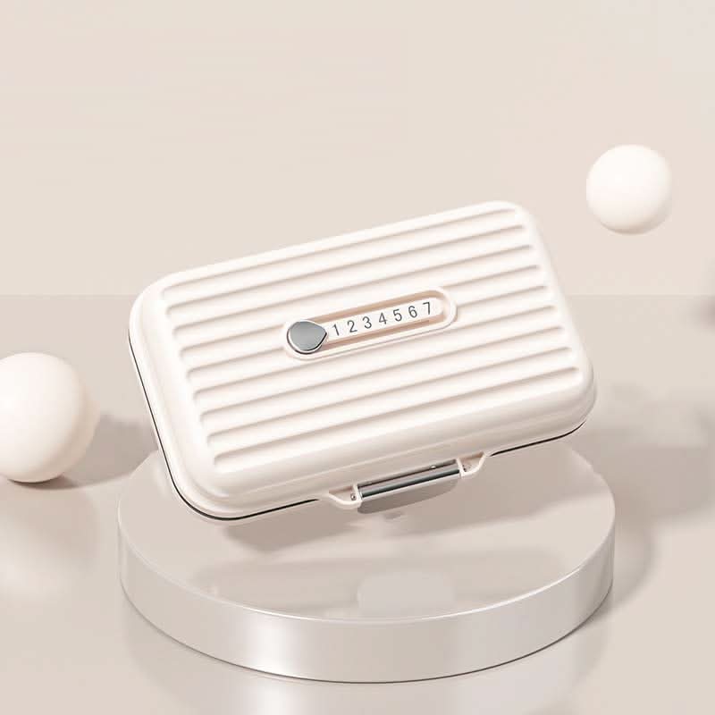 Portable Pillbox with 7 Compartments