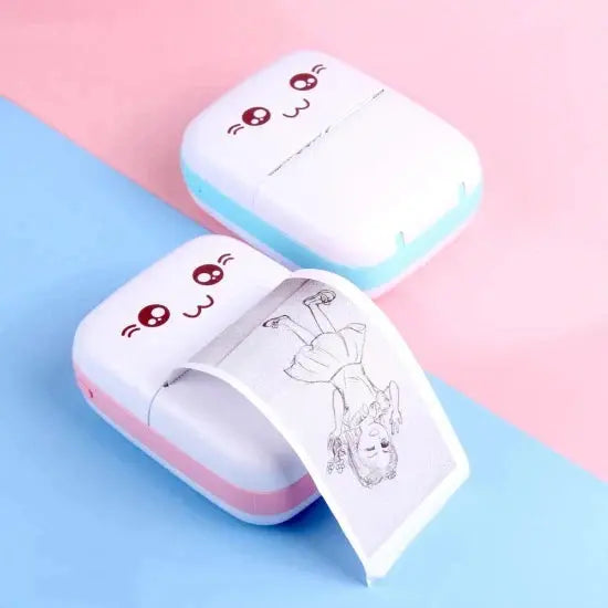 Compact Bluetooth Thermal Printer – No Ink Required