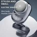 Compact Electric Shaver for Smooth Skin on the Go
