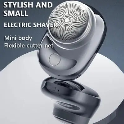 Compact Electric Shaver for Smooth Skin on the Go