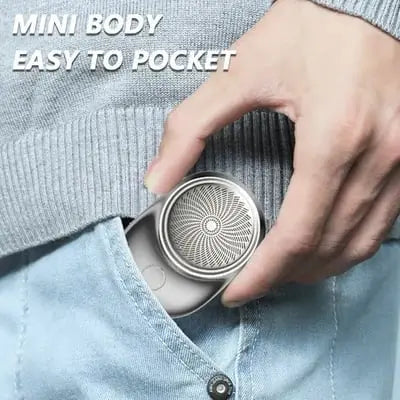 Compact Electric Shaver for Smooth Skin on the Go