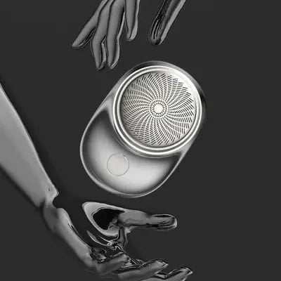Compact Electric Shaver for Smooth Skin on the Go