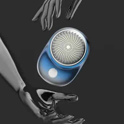 Compact Electric Shaver for Smooth Skin on the Go