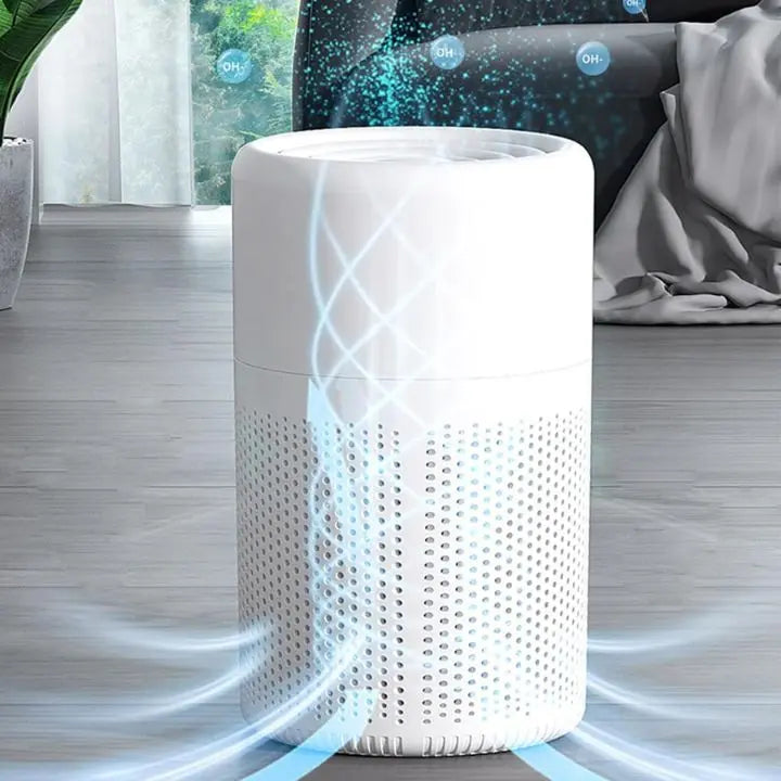 Compact Air Purifier – HEPA & Activated Carbon Filter, Clean Air