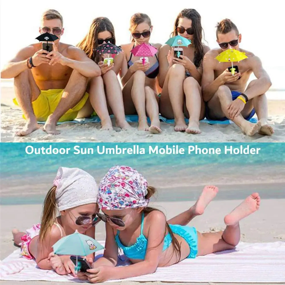 Compact foldable screen pRedector with suction cup holder for mobile phones