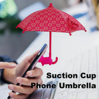 Compact foldable screen pRedector with suction cup holder for mobile phones