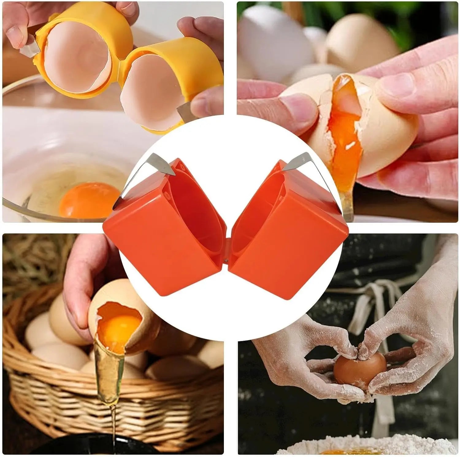 Compact Eggshell Opener Tool