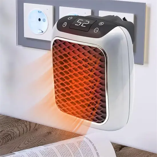 Compact Electric Heater Energy-Saving with Timer for 32.5 m² – Quick Room Heating, Quiet and Safe
