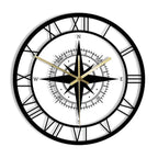 DirectionalChart - Nautical Compass Wall Clock