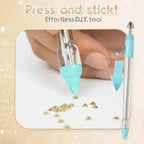 Complete set for DIY diamond painting with pen