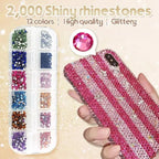 Complete set for DIY diamond painting with pen
