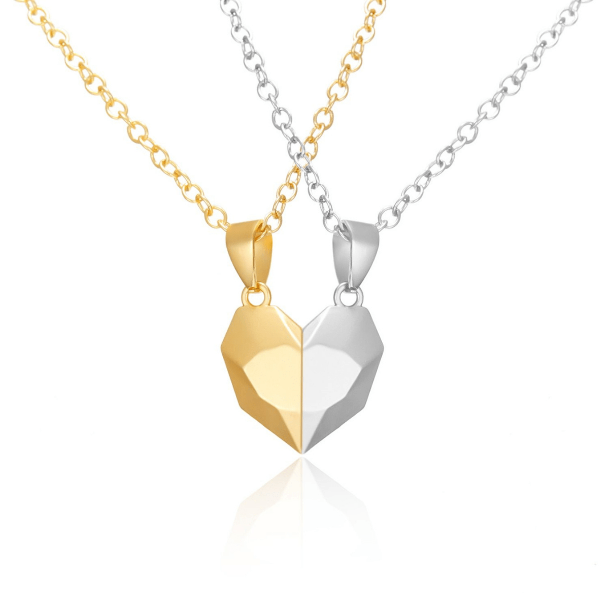 Magnetic 2-in-1 necklace for eternal love