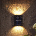 Wireless LED Solar Wall Lights Deluxe | Efficient and Cost-Saving Outdoor Lighting