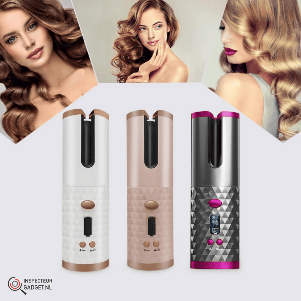 For shiny, long-lasting curls without a plug socket