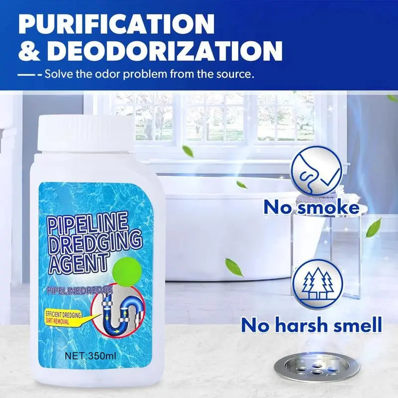 Powerful Drain Cleaner – Against Clogs & 99% of Germs