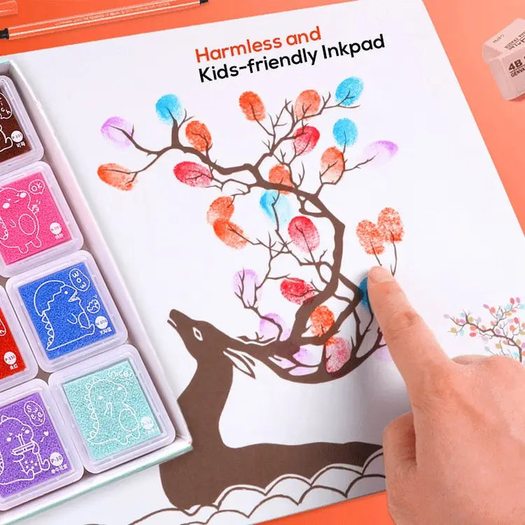 Creative Finger Painting Set – Promotes Imagination & Motor Skills