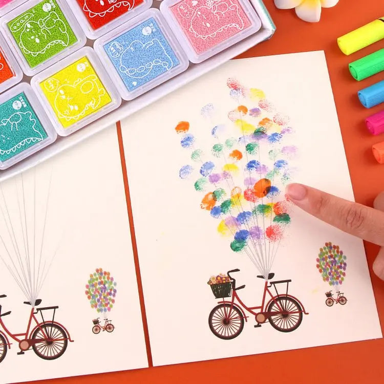 Creative Finger Painting Set – Promotes Imagination & Motor Skills