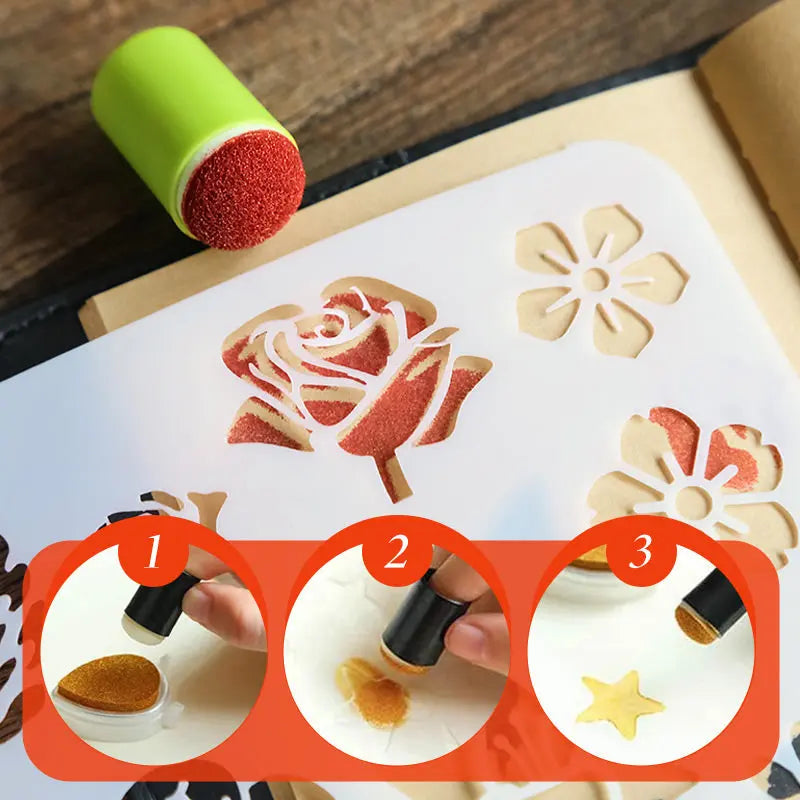 Creative Finger Painting Set – Promotes Imagination & Motor Skills