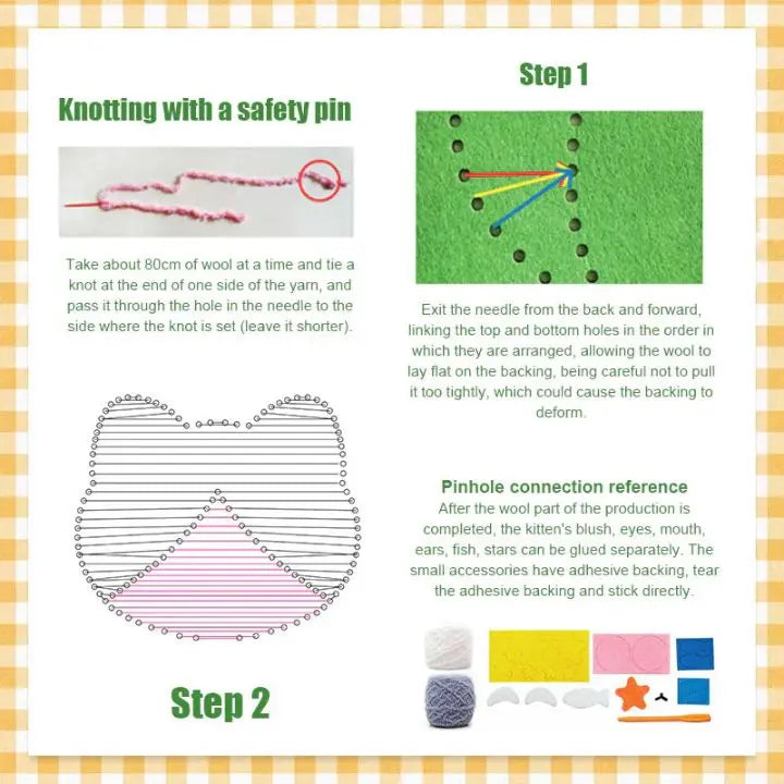 Creative Sewing Kit – Fun & Easy for All Ages (3 pcs)