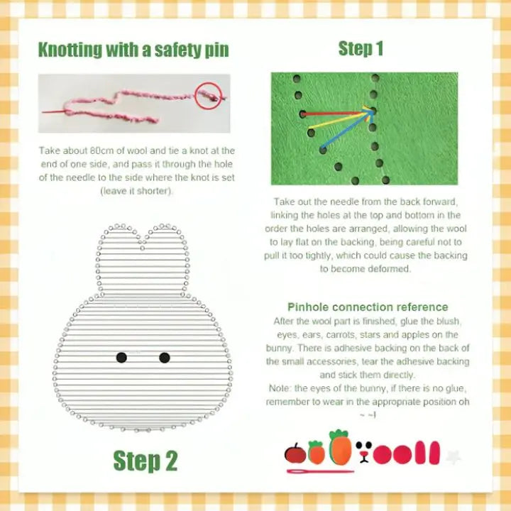 Creative Sewing Kit – Fun & Easy for All Ages (3 pcs)