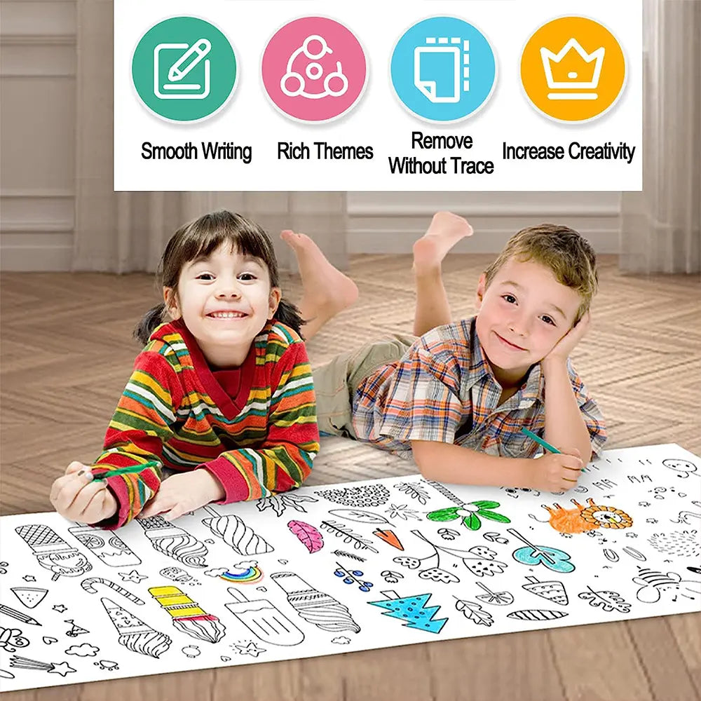Creative roll for kids – Endless fun for young artists