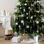 Crystal Icicle Pendant | Elegant Christmas Decoration for Windows