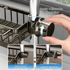 Kitchen organizer for faucet – space-saving & rust-free