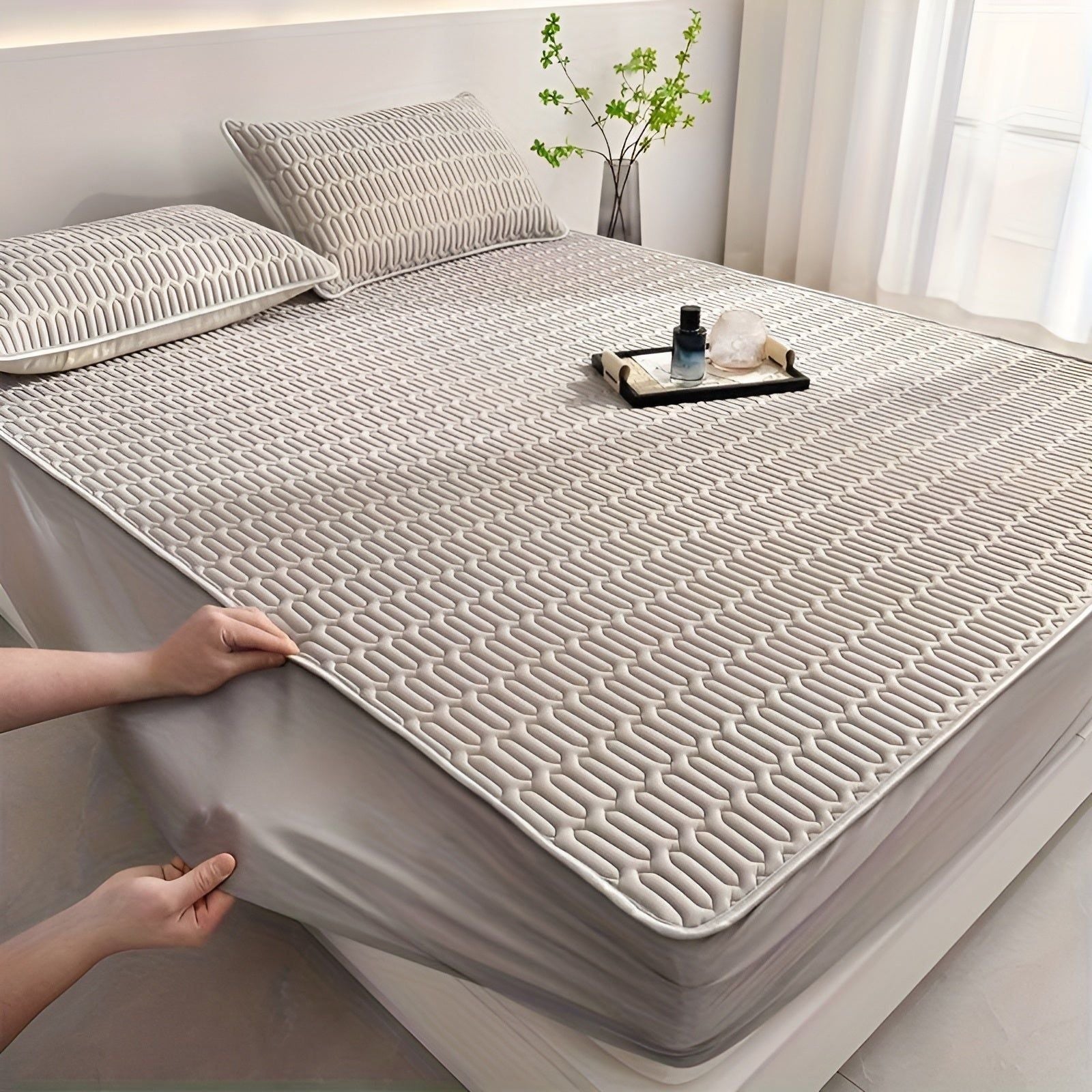 Cooling Latex Mattress Set | Comfortable Summer Sleep Solution