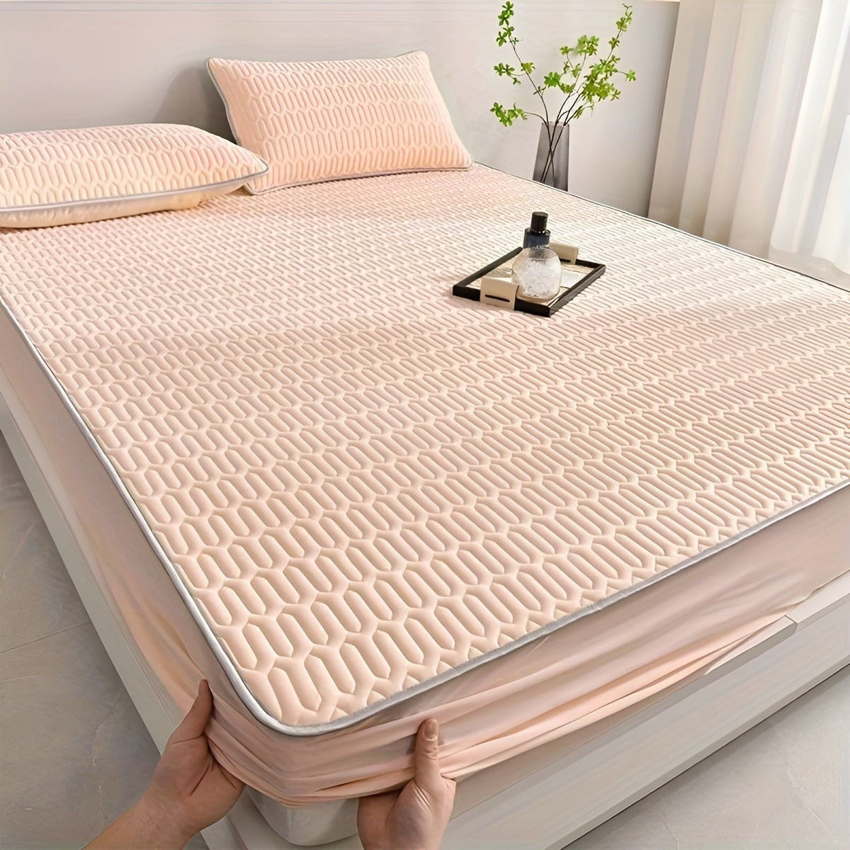Cooling Latex Mattress Set | Comfortable Summer Sleep Solution