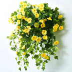 Realistic, UV-resistant artificial morning glory - Buy one, get one!