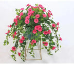 Realistic, UV-resistant artificial morning glory - Buy one, get one!