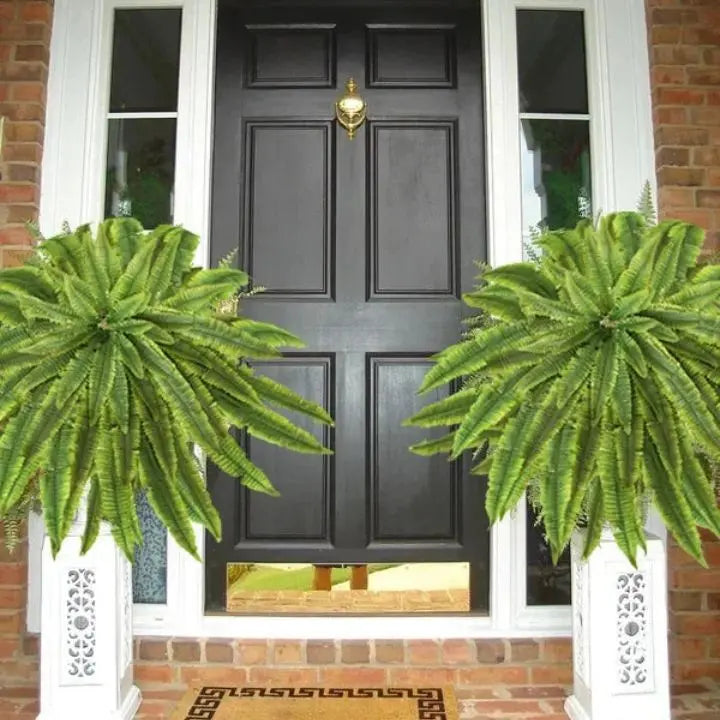 Artificial Boston Fern Bundle - UV resistant & easy to care for (18 stems)